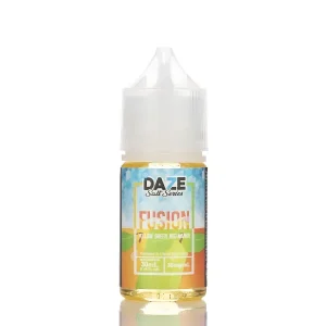 7 Daze Fusion TFN Salt - Yellow Green Red Mango ICED - 30ml
