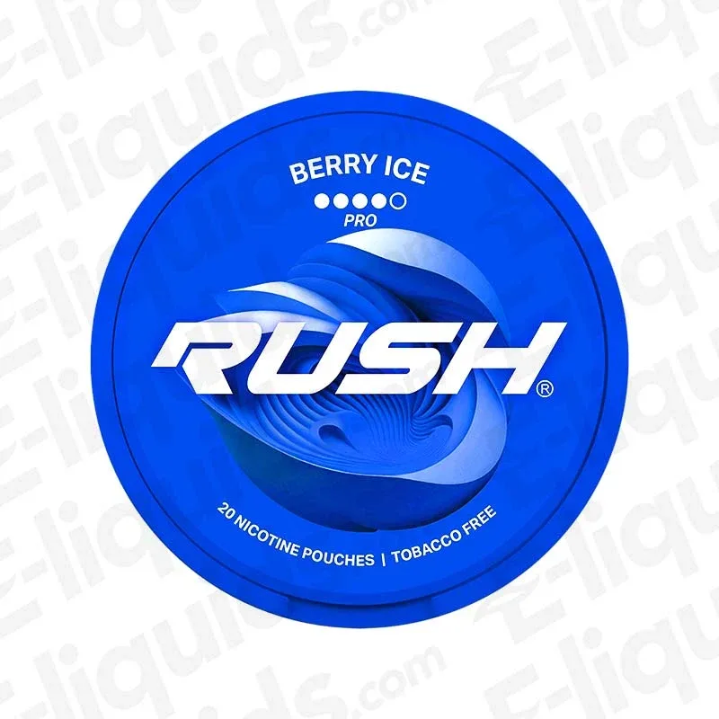 Rush Berry Ice Pro Nicotine Pouches