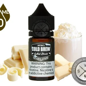White Chocolate Mocha NITRO'S COLD BREW SALTED BLENDS 30ml