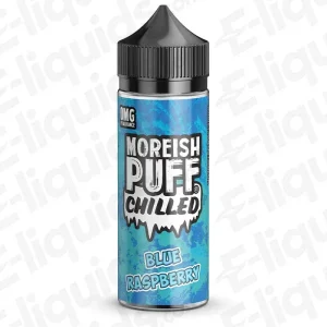 Moreish Puff Chilled Blue Raspberry Chilled 100ml Shortfill Vape Juice
