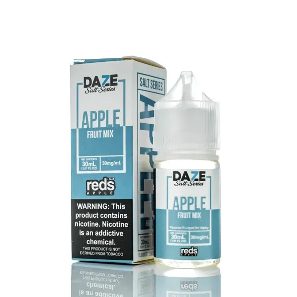 7 Daze TFN Salt Series - Reds Apple eJuice - Fruit Mix - 30ml (DISCONTINUED)
