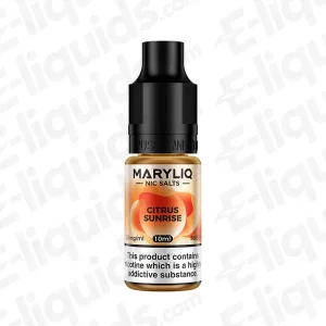 Citrus Sunrise Nic Salt Vape Juice by Maryliq