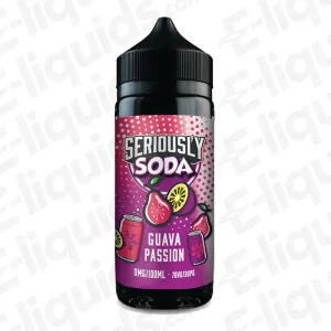 Doozy Vape Co Guava Passion Seriously Soda 100ml Shortfill Vape Juice