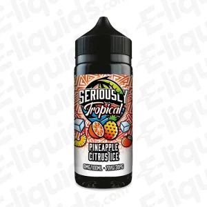 Doozy Vape Co Pineapple Citrus Ice Seriously Tropical 100ml Shortfill Vape Juice