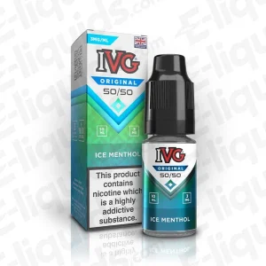 IVG Ice Menthol 50/50 Vape Juice