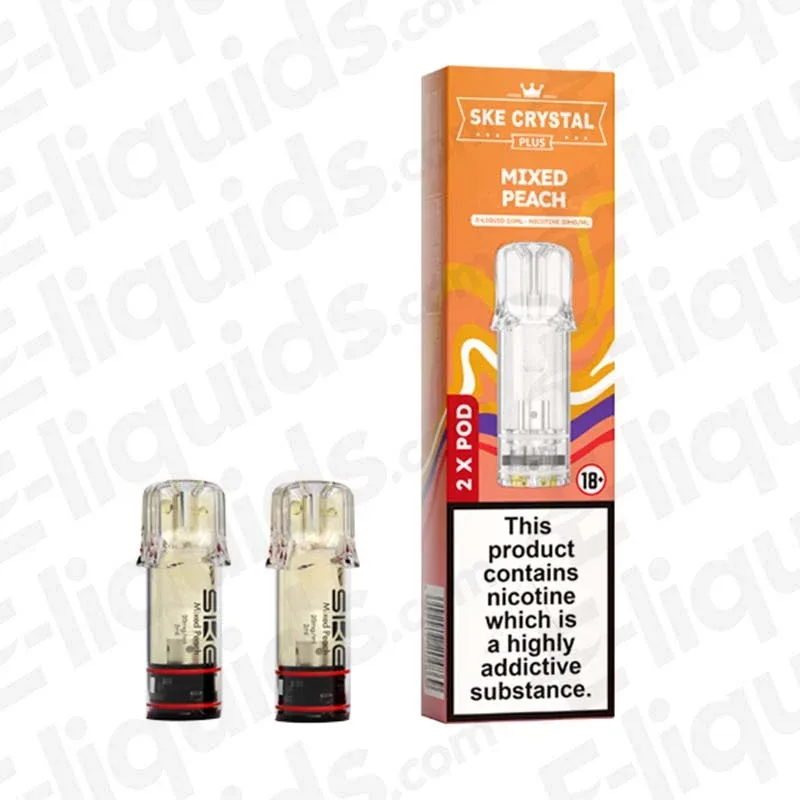 SKE Crystal Plus Mixed Peach Prefilled Pod