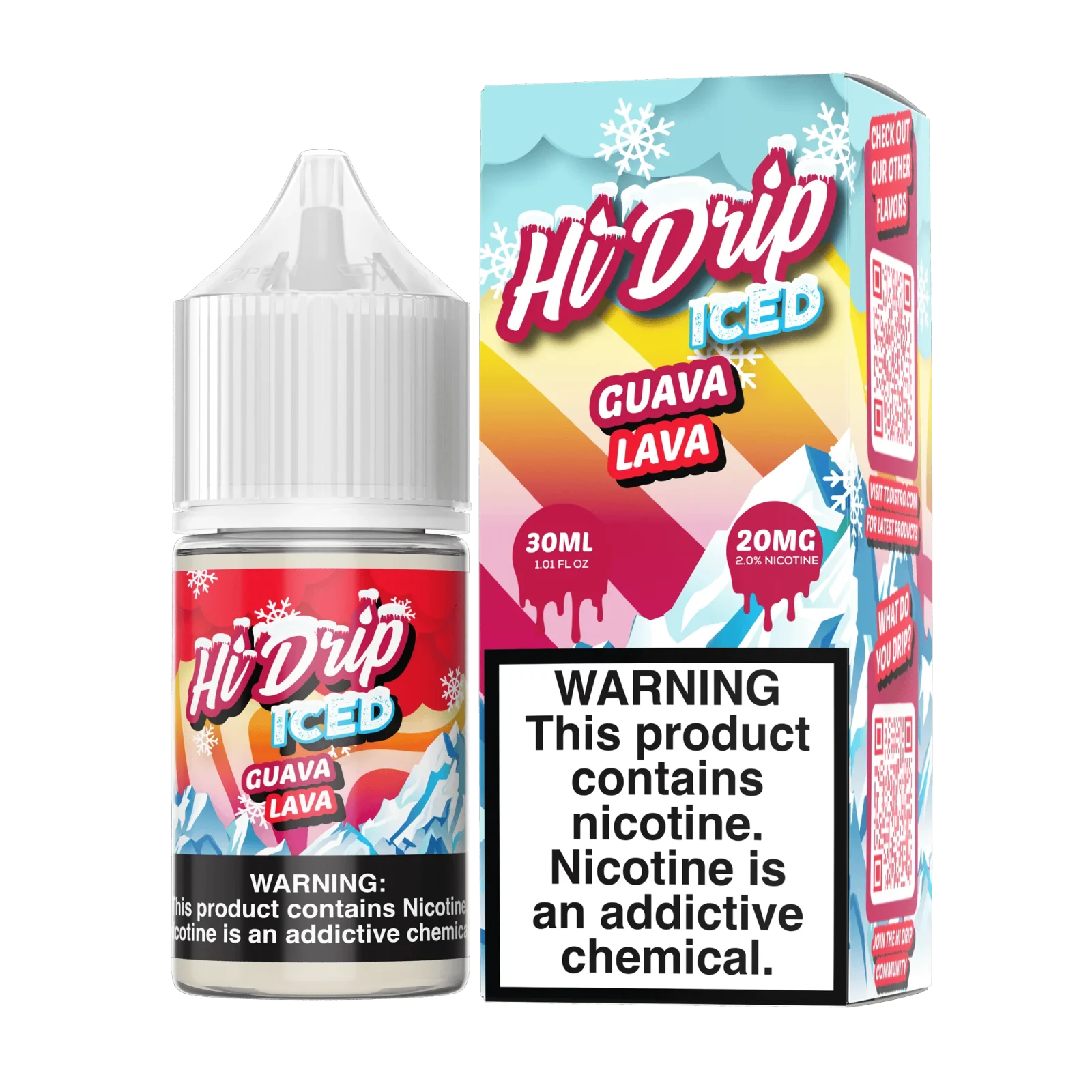 Guava Lava ICED SALT - Hi Drip - 30mL