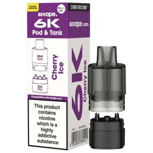 88Vape 6K Cherry Ice Refill Pack