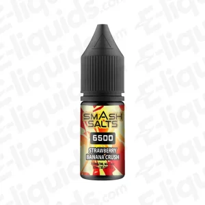 Smash Salts 6500 Strawberry Banana Crush Nic Salt