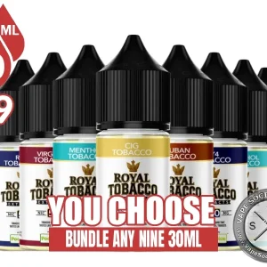 Royal Tobacco Salts Bundle 9x30ml (270ml)
