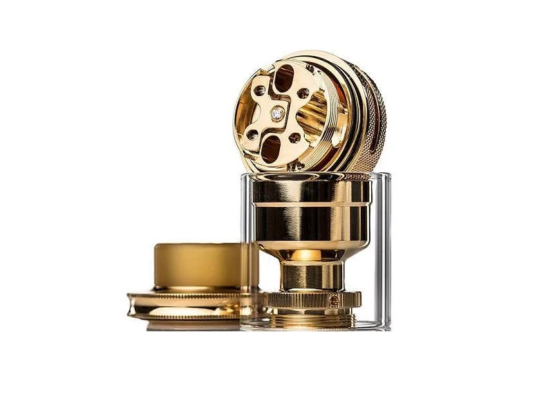 Dotmod Petri Gold Plated Postless RTA 24mm