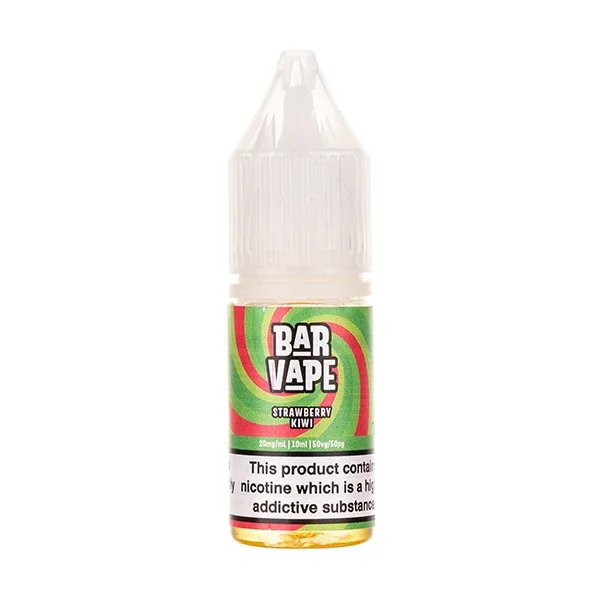 Strawberry Kiwi Nic Salt E-Liquid by Bar Vape