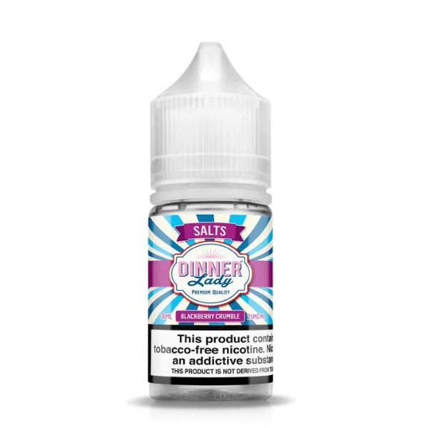 Blackberry Crumble Dinner Lady TFN Salts 30mL