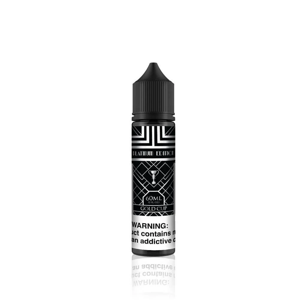 Gold Cup E-Liquid – Black Label Platinum – 60ml