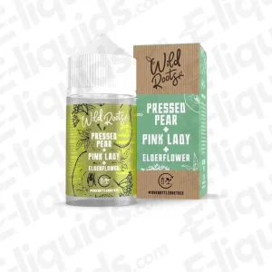 Wild Roots Pressed Pear 100ml Shortfill Vape Juice