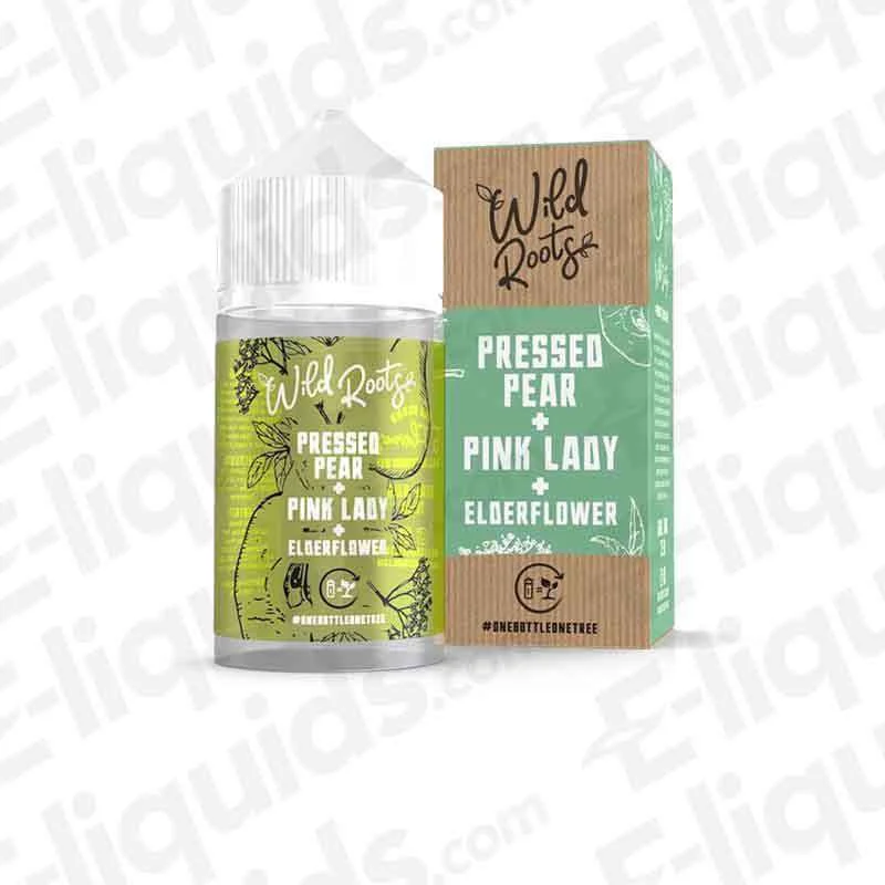 Wild Roots Pressed Pear 100ml Shortfill Vape Juice