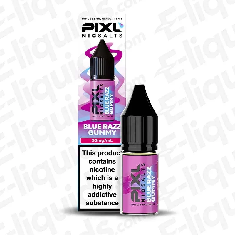 PIXL Nic Salt Blue Razz Gummy - Image 2