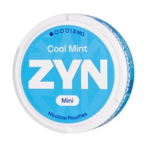Cool Mint Mini Nicotine Pouches by Zyn