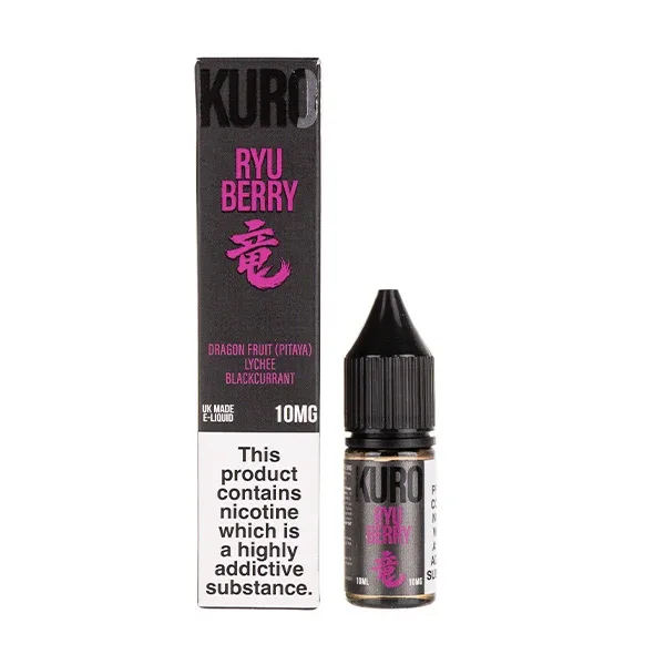 Ryu Berry Nicotine Salt E-Liquid by Kuro