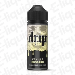 Drip Vanilla Custard 100ml Shortfill Vape Juice