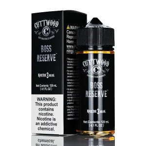 Cuttwood Classic E-Liquid - Boss Reserve - 120ml