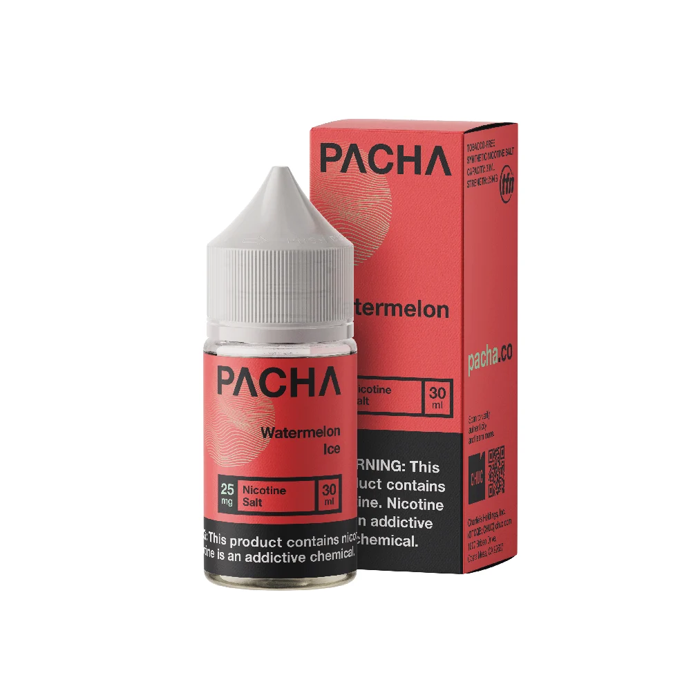 Watermelon Ice by Pachamama Salt TFN Series E-Liquid 30mL (Salt Nic)