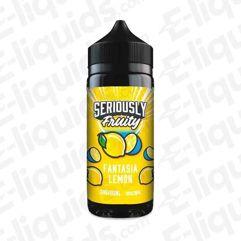 Doozy Vape Co Fantasia Lemon Seriously Fruity 100ml Shortfill Vape Juice