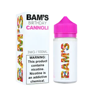 Bam's Cannoli Freebase Vape Juice