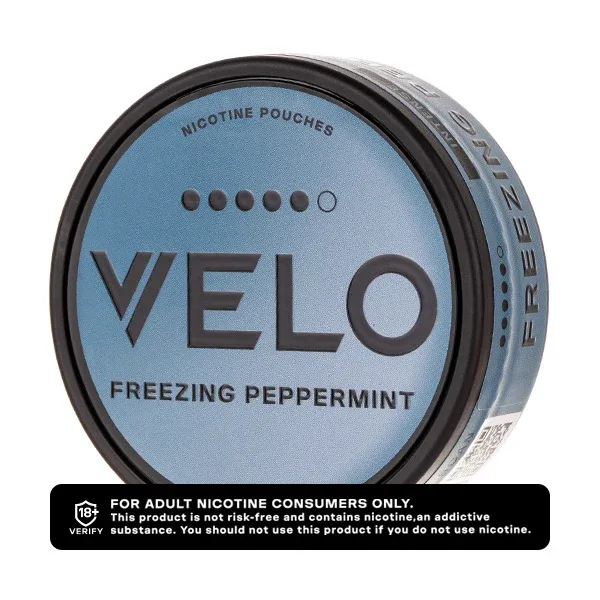 Freezing Peppermint Nicotine Pouches by VELO - Image 2