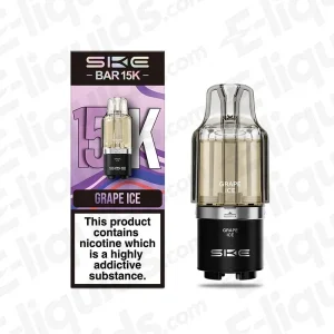 SKE Bar 15K Grape Ice Prefilled Pods