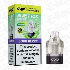 Vaporesso Dojo Blast 10K Sour Berry Prefilled Pod