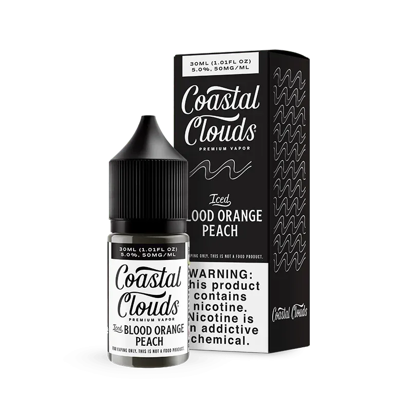 ICED Blood Orange Peach SALT - Coastal Clouds - 30mL