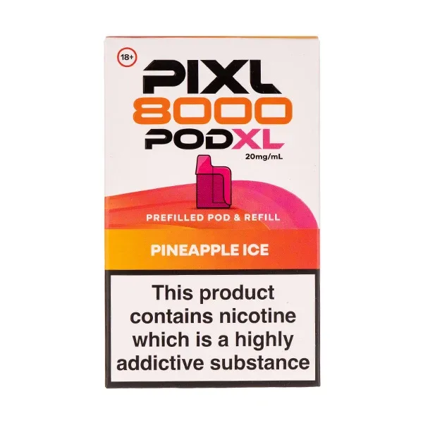 Pineapple Ice Pixl 8000 Prefilled Pod + Refill Pack
