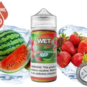 Watermelon Strawberry ICED WET LIQUIDS REMIXED 100ml