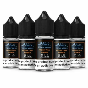 Fresh Thai Mango Vape Juice | Clean, Lab-Tested | Kai’s Virgin Vapor