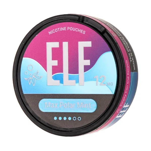 Max Polar Mint Nicotine Pouches by Elf Bar - Image 2
