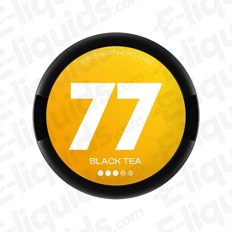 77 Black Tea Nicotine Pouches