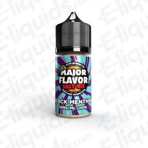 Major Flavor Black Menthol Nic Salt