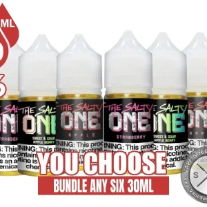 THE SALTY ONE Bundle 6x30ml (180ml)
