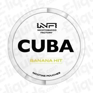 CUBA White Banana Hit Nicotine Pouches