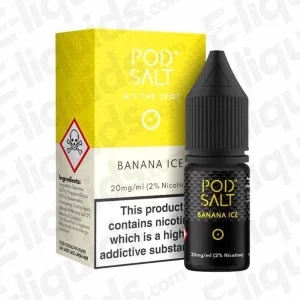 Pod Salt Banana Ice Nic Salt