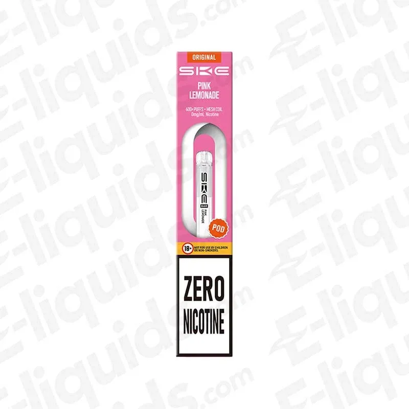 SKE Bar 600 0mg Pink Lemonade Prefilled Pod