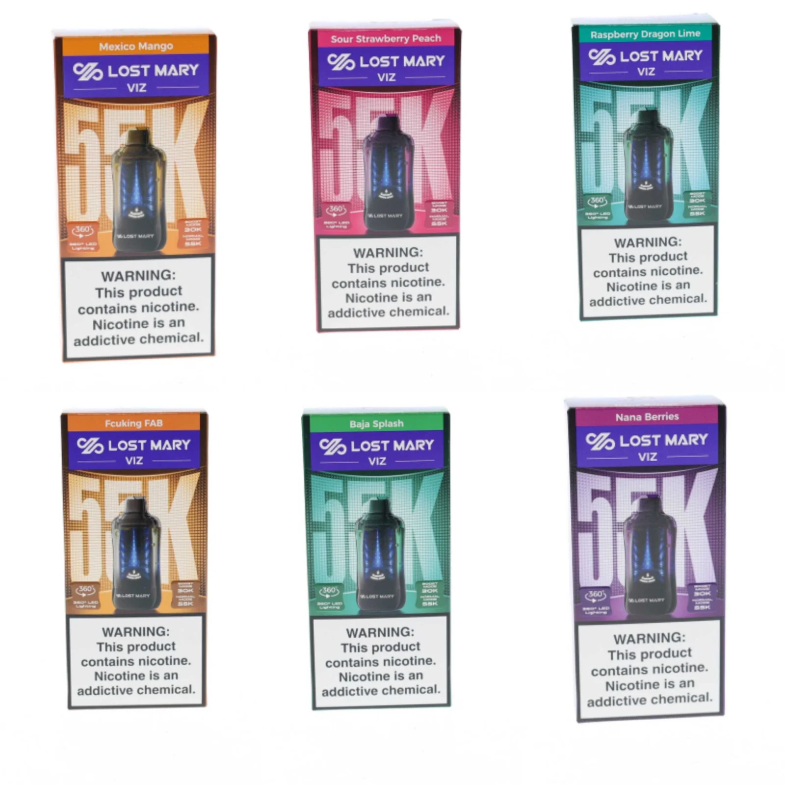 Lost Mary VIZ 55K Disposable