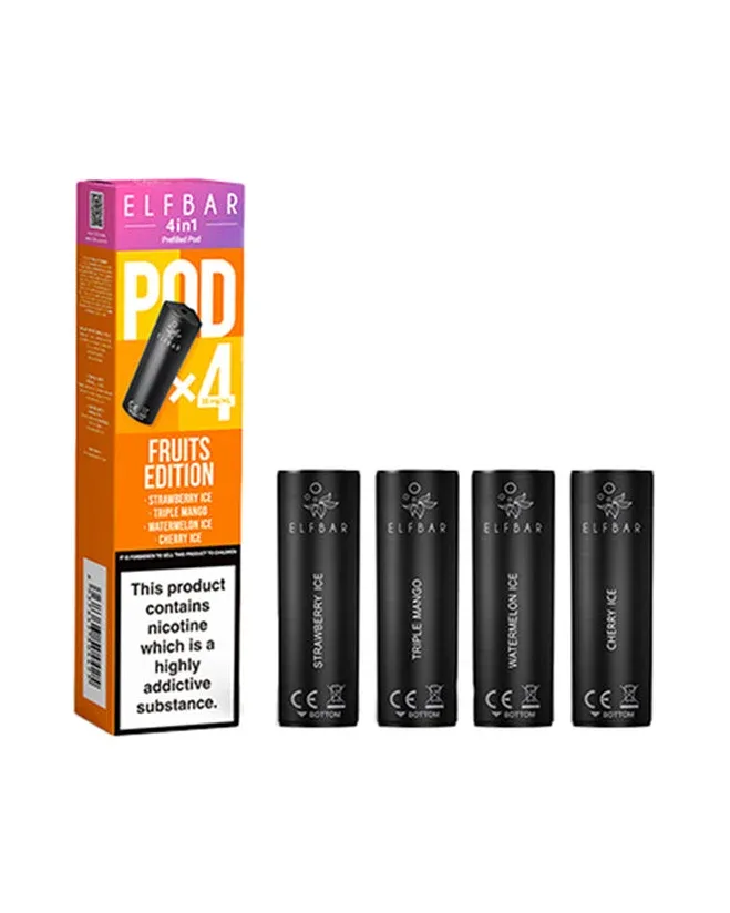 Elf Bar 4-in-1 Refill Pods (x4) - Image 2