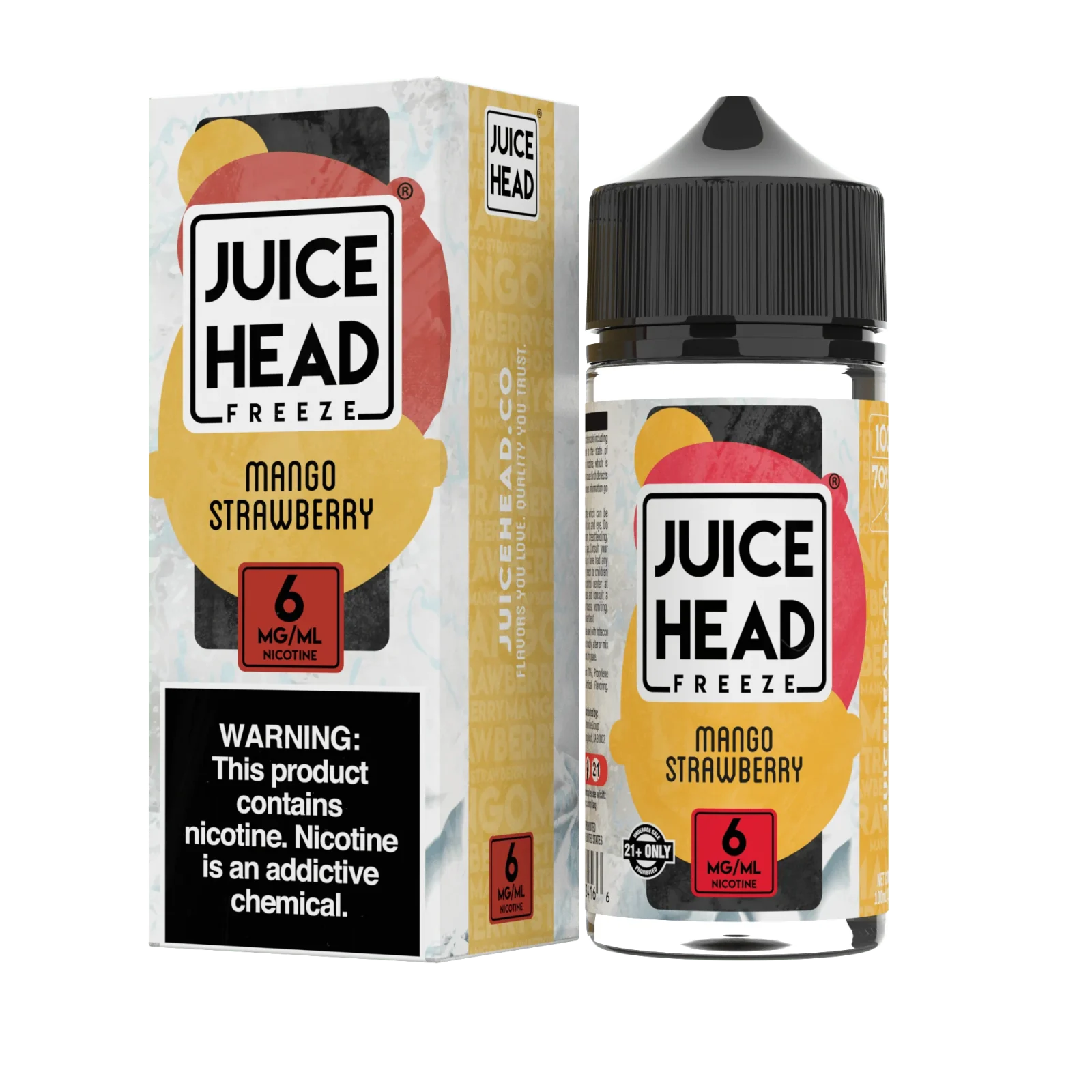 Mango Strawberry FREEZE - Juice Head - 100mL - Image 2