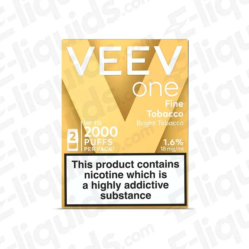 VEEV One Fine Tobacco Prefilled Pod (2-Pack)