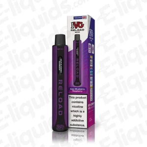 IVG Reload Mini Sour Blueberry Raspberry Prefilled Pod Kit