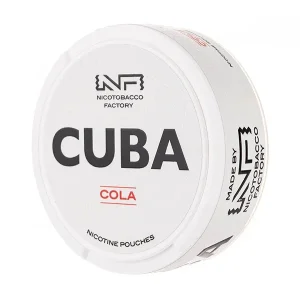 Cola Nicotine Pouches by Cuba White