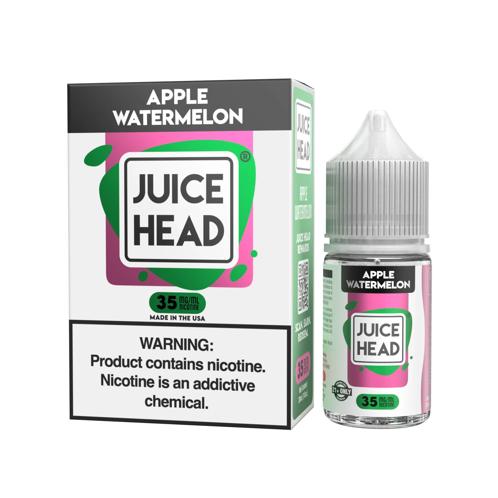 Juice Head Salt Apple Watermelon eJuice