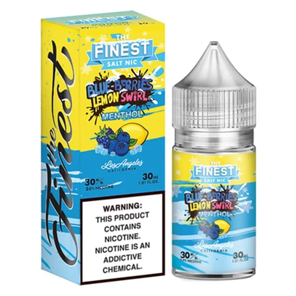Blue Berries Lemon Swirl Menthol The Finest Salts 30mL